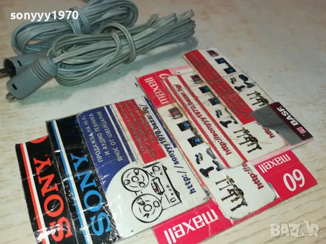 NATIONAL PANASONIC-КАБЕЛИ ЗА ТОНКОЛОНИ С РЕТРО БУКСИ 2Х2.2М 0104251200, снимка 5 - Тонколони - 49722227