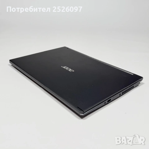 Acer Apsire 7/15,6” IPS/i7-9750H/NVIDIA GTX1050/16GB/1TB+128GB SSD, снимка 6 - Лаптопи за игри - 53071297