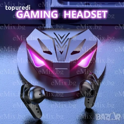 Безжични геймърски слушалки, снимка 5 - Слушалки и портативни колонки - 50726264