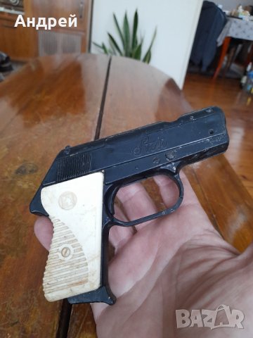 Стара играчка,пистолет #2, снимка 5 - Други ценни предмети - 44069213
