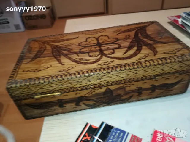 ДЪРВЕНА КУТИЯ ЗА КОЛЕКЦИЯ 1703251535, снимка 16 - Колекции - 49529805