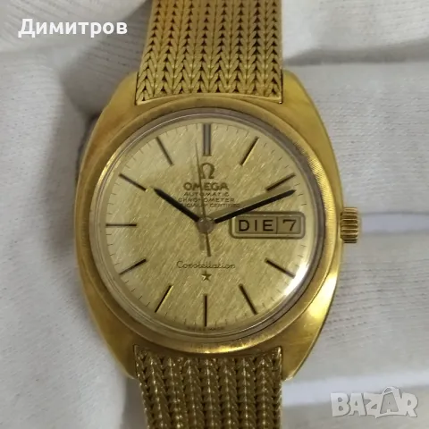 OMEGA Constellation Day&Date 18k Gold, vintage, снимка 3 - Мъжки - 48324036