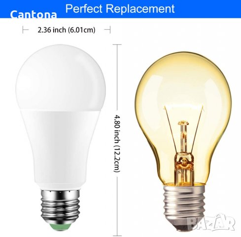 iLC 10W RGBW LED E27, димиране, памет, 12 цвята по избор - 2 броя с 2 дистанционни светлини, снимка 5 - Крушки - 35375607