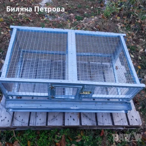 Клетка за пъдпъдъци, зайци и пилета /кокошки/, снимка 3 - За птици - 48079749