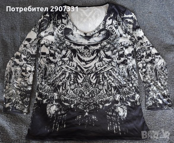 блуза купчина черепи, снимка 1