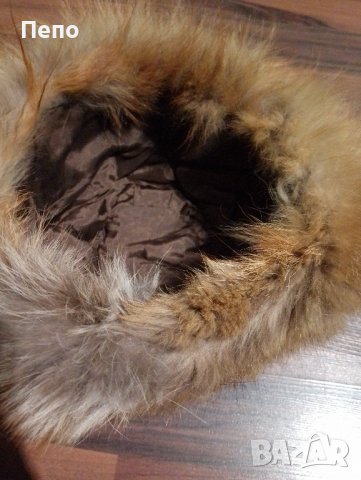 Шапка от лисица, снимка 3 - Шапки - 43906667