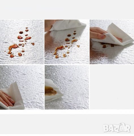 Самозалепващо алуминиево фолио за гръб на кухня плот водоустойчиво термоустойчиво, снимка 9 - Други стоки за дома - 28168476