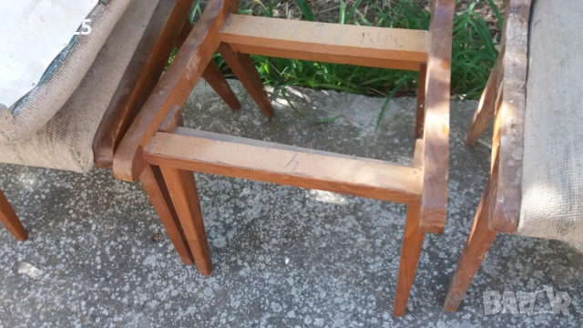 дървени масивни столове за трапезария масивен орех , снимка 8 - Антикварни и старинни предмети - 52923718