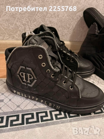 Обувки Philipp Plein, снимка 5 - Маратонки - 52681935