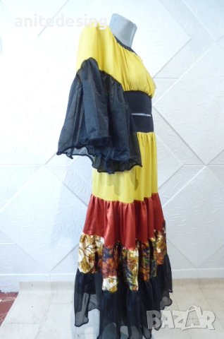 Детски костюм за ромски танци, снимка 4 - Детски рокли и поли - 51217913