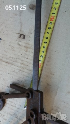 везна, кантар с две деления за 6 и до 20 кг. с топуз , снимка 14 - Антикварни и старинни предмети - 40022946