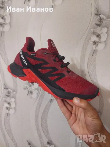 туристически обувки /маратонки Salomon Supercross 3 Gore-tex номер 43 1/3, снимка 10 - Маратонки - 47368486