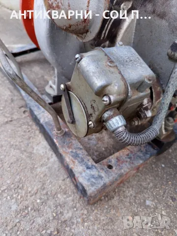 Соц Стара Поливна Система Помпа Машина Ел Двигател., снимка 4 - Антикварни и старинни предмети - 50074518