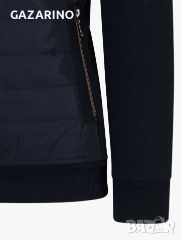 Мъжка елегантна жилетка в тъмно синьо, снимка 4 - Якета - 52696122