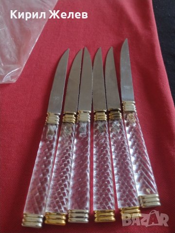 Комплект 6 броя кухненски ножчета много красиви перфектно състояние 42058, снимка 6 - Прибори за хранене, готвене и сервиране - 43845936