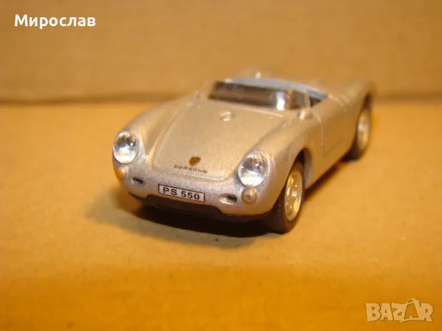 1:72 HONGWELL PORSCHE 550 А ИГРАЧКА КОЛИЧКА МОДЕЛ, снимка 2 - Колекции - 48500768