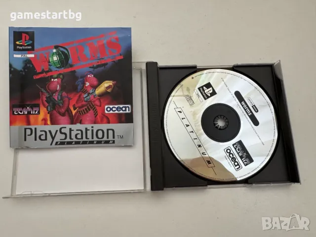 Worms за PS1, снимка 3 - Игри за PlayStation - 50230028