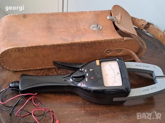 стар чешки бакелитов уред ампермер