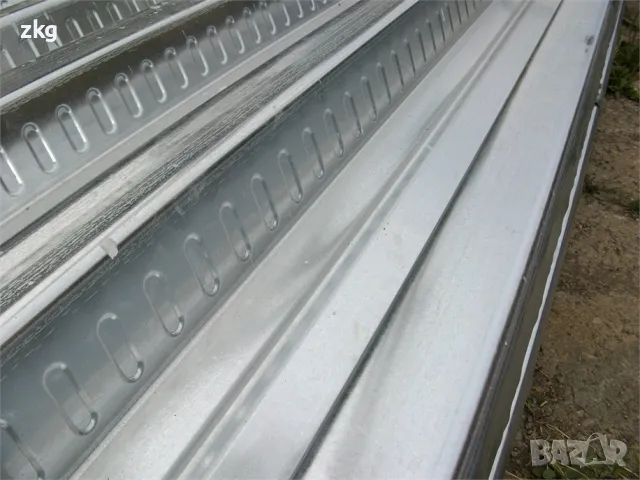 Оставащ кофраж от трапецовидна поцинкована ламарина TR50, TR73 и TR100, снимка 8 - Строителни материали - 50236879