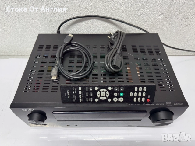 Ресийвър - Denon AVR-X550BT, Bluetooth, снимка 4 - Ресийвъри, усилватели, смесителни пултове - 52243347