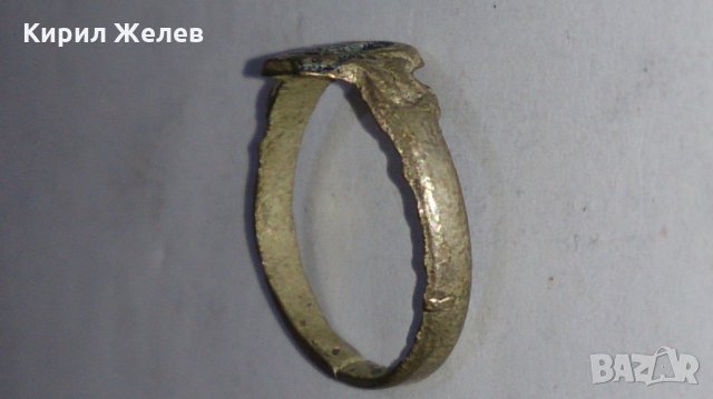 Старинен пръстен сачан над стогодишен - 67221, снимка 3 - Антикварни и старинни предмети - 28983876