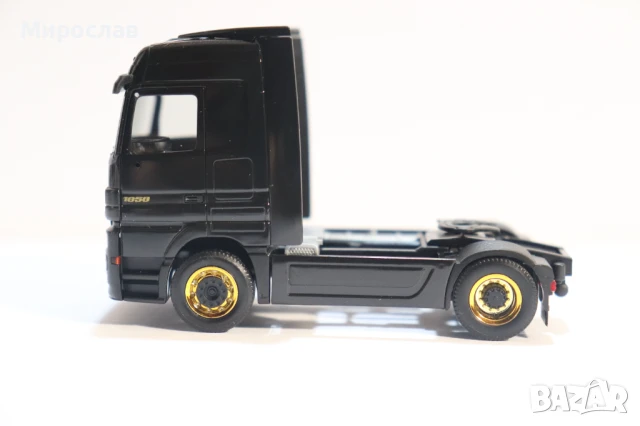 HERPA H0 1/87 MERCEDES BENZ ACTROS ВЛЕКАЧ МОДЕЛ КАМИОН, снимка 2 - Колекции - 50687089
