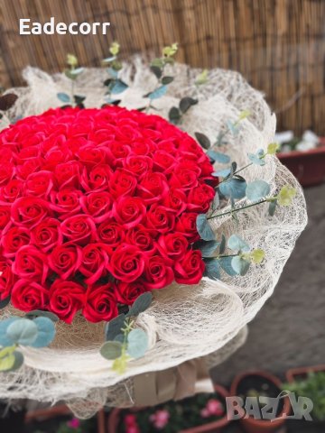Букети от сапунени рози , снимка 2 - Романтични подаръци - 40536687