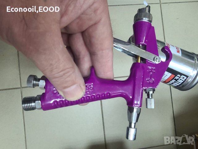 Бояджиски пистолет за малки детайли, снимка 7 - Автотенекеджийски и автобояджийски - 39258503