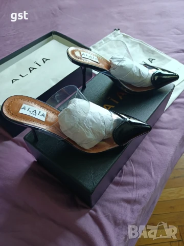 Официални обувки ток Alaia дамски , снимка 15 - Дамски обувки на ток - 49980586