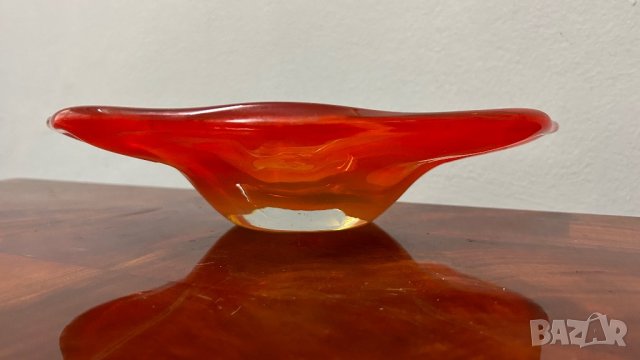 Murano стъклена купа / фруктиера, снимка 4 - Декорация за дома - 43708139