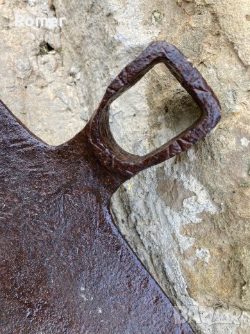 Стара ръчно кована мотика, снимка 5 - Антикварни и старинни предмети - 40604979