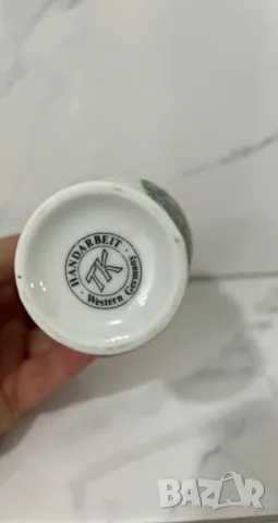 Изящна рядка вазичка Limburg Germany, снимка 2 - Антикварни и старинни предмети - 49232169