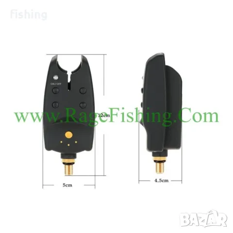 Промо Сигнализатори за Риболов комлект TLI-05 3+1, снимка 3 - Екипировка - 48652045