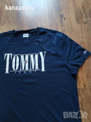 Tommy Hilfiger - страхотна мъжка тениска 2XL, снимка 4 - Тениски - 51694743