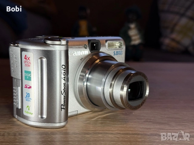 Canon PowerShot A610 – отлично състояние | въртящ LCD, снимка 9 - Фотоапарати - 53295960