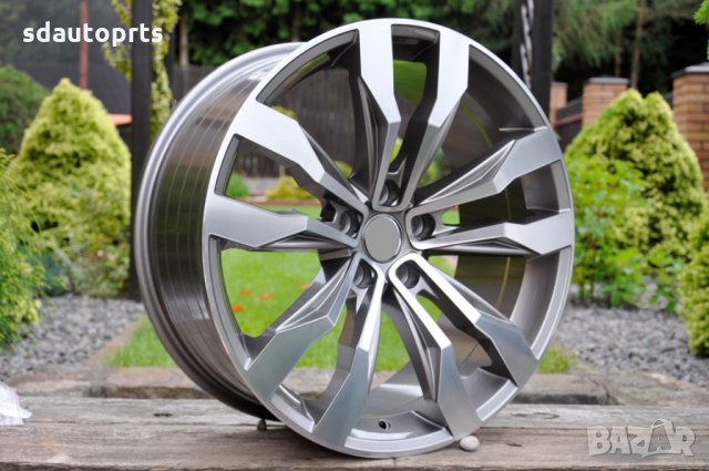 18" Джанти Т Рок 5X112 VW T roc Passat Caddy Tiguan Sharan Touran, снимка 4 - Гуми и джанти - 27910073