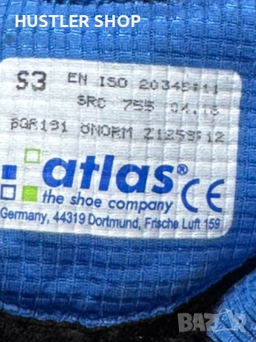 Работни обувки с метално бомбе ATLAS GORE-TEX.Номер 43, снимка 7 - Други - 52381471