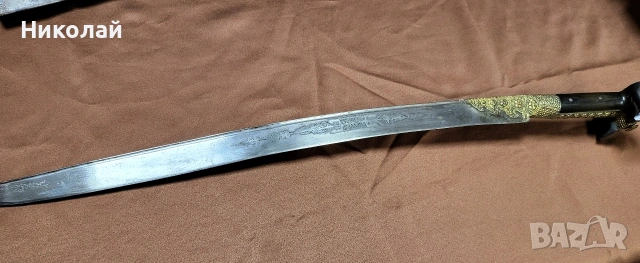 Стар оригинален Ятаган балкански, български , снимка 7 - Антикварни и старинни предмети - 53047362