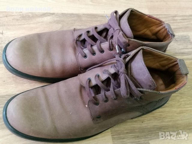 Немски кожени обувки до глезена 48 номер, снимка 12 - Ежедневни обувки - 38657612