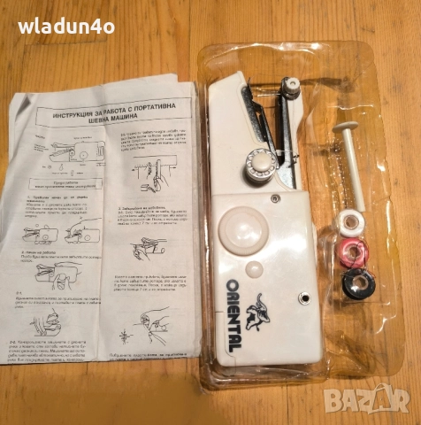 Портативна шевна машина-14лв, снимка 5 - Шевни машини - 52245265