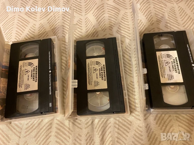 Knebworth The Event VHS Live Concert , снимка 4 - Други музикални жанрове - 51387276