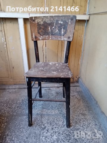 Дървен стол 89 х 35 х 40 cm