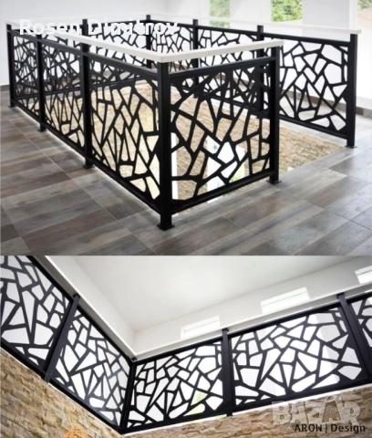 Оградни пана, парапери, врати, порти, декоративни решетки за климатици и много други!, снимка 2 - Декорация за дома - 52670650