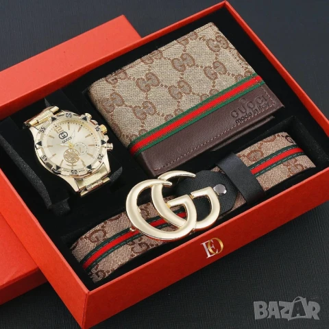 подаръчни комплекти gucci louis vuitton versace philipp Plein , снимка 9 - Подаръци за мъже - 50731620