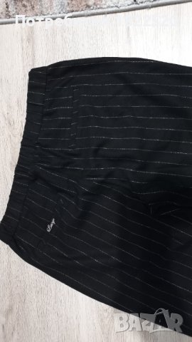 Черен панталон с блестяща нишка Lucy , снимка 3 - Панталони - 43340092