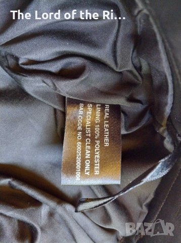 НОВ дамски лъскав кожен панталон от истинска естествена кожа L Англия, снимка 4 - Панталони - 43739775