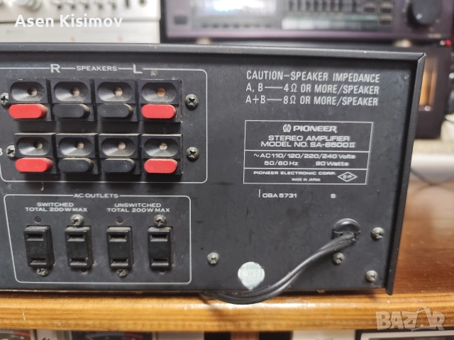 pioneer sa-6500, снимка 7 - Ресийвъри, усилватели, смесителни пултове - 52565122