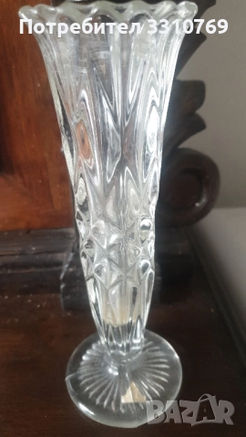 Красиви кристални вази. , снимка 8 - Вази - 52536796