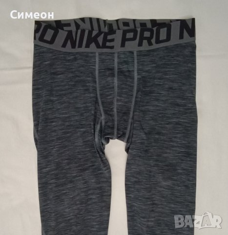 Nike PRO DRI-FIT 3/4 Tights оригинален клин L Найк спорт фитнес, снимка 2 - Спортни дрехи, екипи - 43878416