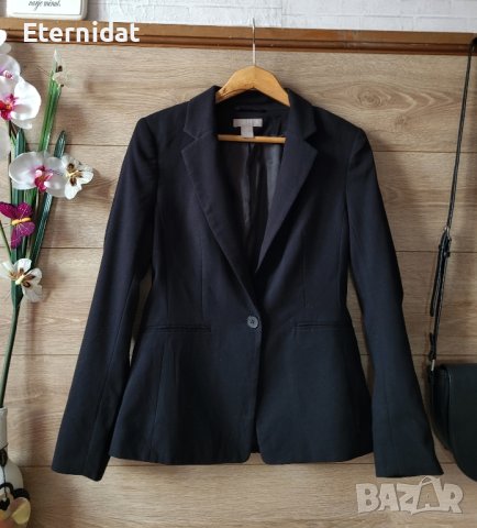 Черно сако H&M , снимка 4 - Сака - 44129381